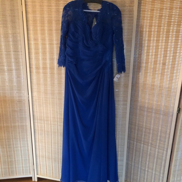 Caterina ROYAL BLUE MOB gown - Picture 3 of 10
